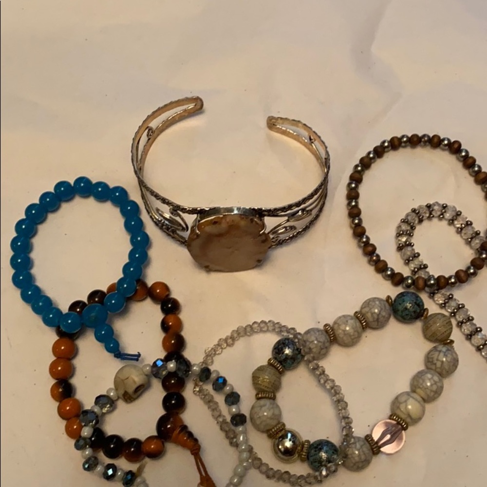 Miscellaneous Gemstone Bracelet Bundle - image 5